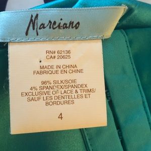 Two piece teal outfit